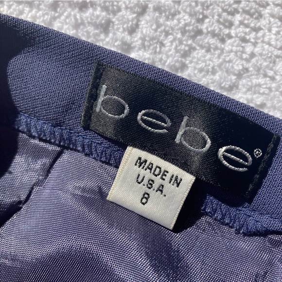 DUSTY INDIGO BEBE MINI SKIRT - Picture 2 of 4